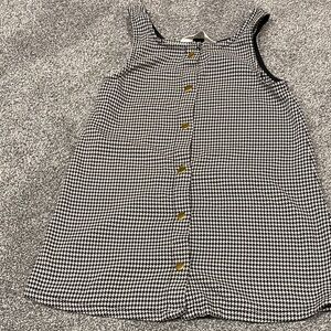 H&M Black and Cream Textured Knit